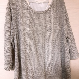 【4L】ニットとタンクトップ