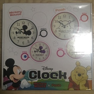 新品 ディズニー ミッキー ウォールクロック 壁掛け時計