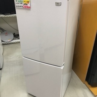 【リサイクルサービス八光　田上店　安心の3か月保証　配達・設置OK】ハイアール HAIER JR-NF148A W [ファン式 冷蔵冷凍庫 148L 右開き 2ドア ホワイト]