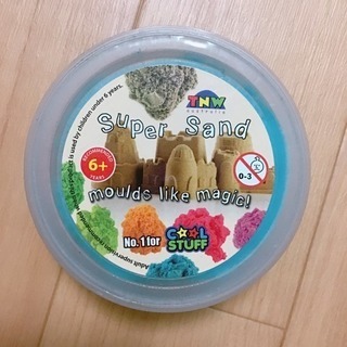 室内用砂遊び！ふしぎな砂 キネティックサンドの画像