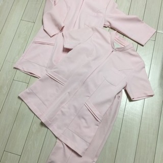 白衣 長袖半袖ズボン