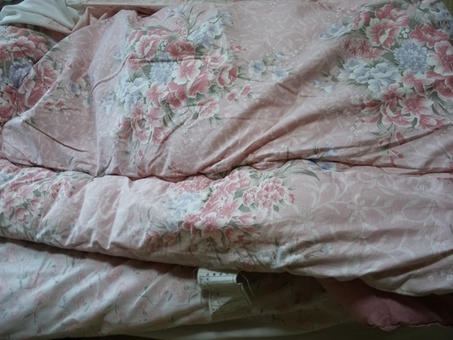 一人暮しに！高級かけ布団+毛布+クッション、洋服/先着1名★
