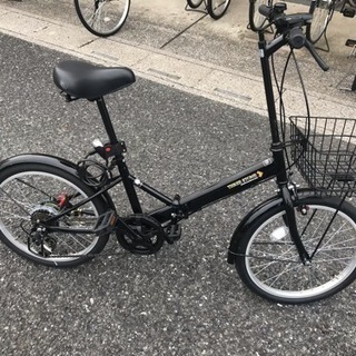 組立済 折り畳み自転車です！