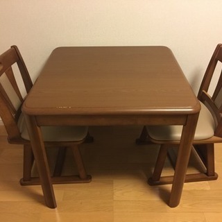テーブル式こたつ