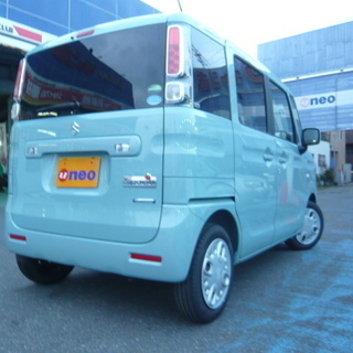 定職なし・アルバイトOK ローン審査心配な方 お任せください！ 独自ローン有　新型スペーシア　G　2WDの画像