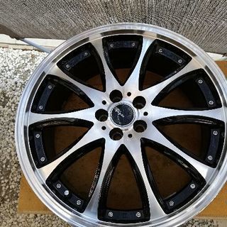 19インチ7.5J PCD100 インセット50 4本セット