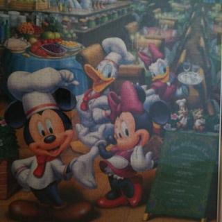 ディズニー ジクソーパズルの額縁