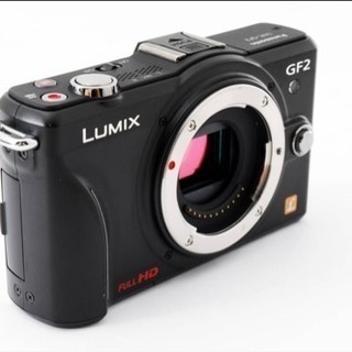 ✩超美品✩ Panasonic パナソニック LUMIX DMC-GF2 ボディ ブラック 元箱付きの画像