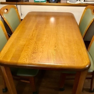 浜本工芸 ダイニングセット美品✨再度お値下げしました❣️✨の画像