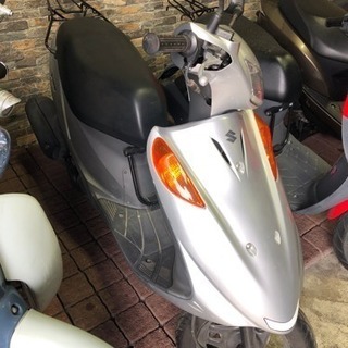 SUZUKI アドレスv125 実働確認OK ワンオーナー 福岡市南区の画像