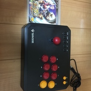 地デジ録画できます PS3 本体 torne スト4 アーケードスティック コントローラー2個 ウイイレセットの画像