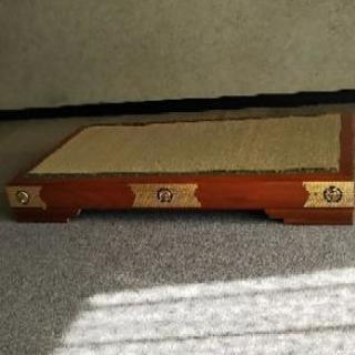 五月人形の平台と屏風と毛せん☆￥0の画像