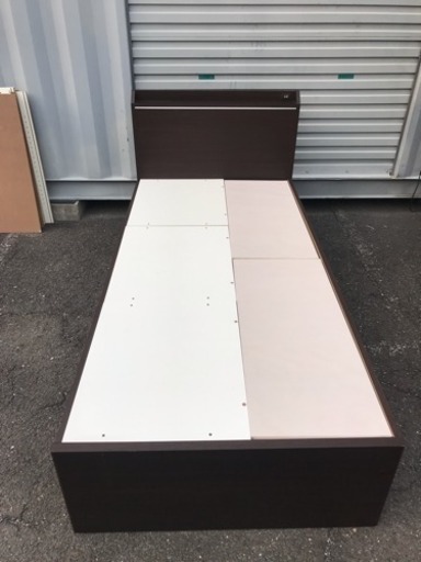 ニトリ 大容量引き出し付きベッド シングル