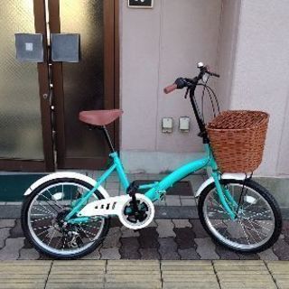 SOUTHERNPORT 20吋前かご付き折り畳み自転車 外装6...