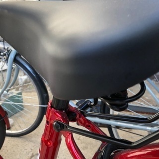 赤い自転車 サイクルベースあさひの画像