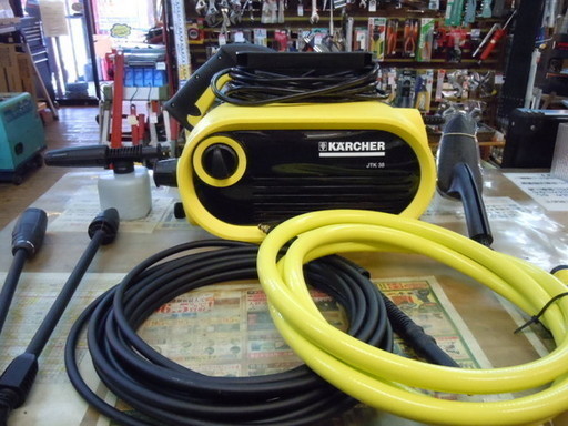 【JR-125】KARCHER(ケルヒャー) 家庭用 高圧洗浄機 JTK38 中古品