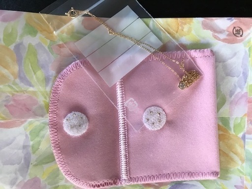 未使用一粒ダイヤモンドネックレス