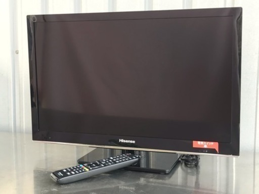 格安!!ハイセンス◇ハイビジョンLED液晶テレビ 24型 2018年製◇HJ24K3121