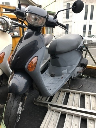 SUZUKI レッツ4 原付スクーターキック始動OK 福岡市南区桧原