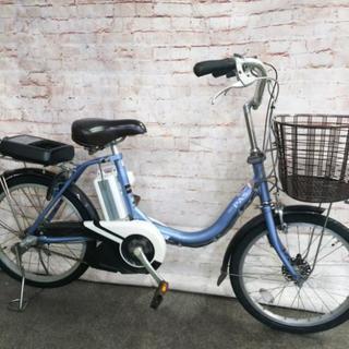 中古 電動アシスト自転車 ヤマハ パス 20インチ ブルー