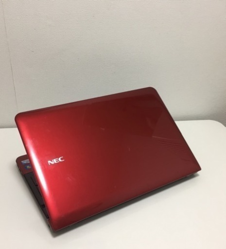 ★極レッド高性能★ サポート充実! NEC無線 Win10 Office2016