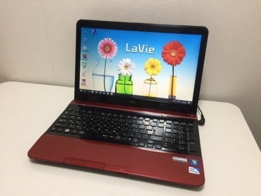 ★極レッド高性能★ サポート充実! NEC無線 Win10 Office2016