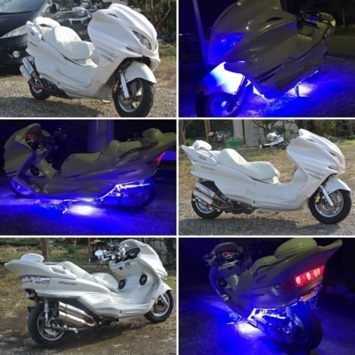 【YAMAHA ﾏｼﾞｪｽﾃｨ】ｵ-ﾙﾎﾜｲﾄﾌﾙｶｽﾀﾑ!!