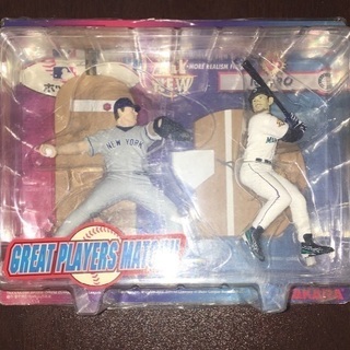 イチローvsロジャー・クレメンス 2体セット GREAT PLA...