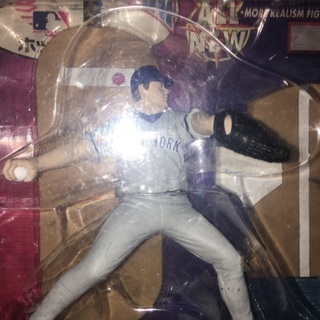 イチローvsロジャー・クレメンス 2体セット GREAT PLAYERS MATHCH ホットファイト フィギュア おもちゃ ※未開封・保管品 専用台座付きの画像