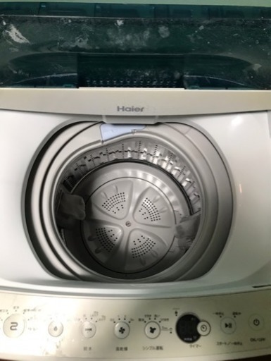 Haier全自動電気洗濯機  4.5kg (2017年製)