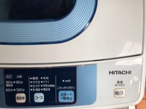 【良品】HITACHI洗濯機