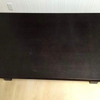 ニトリ  天然木センターテーブル(アケビ2 135 DBR2) 