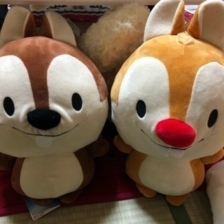 チップとデール？のぬいぐるみ！