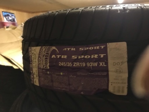 245/35/19  二本     お取引中