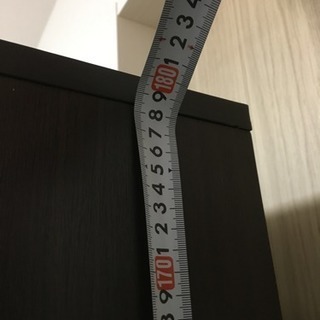 本棚 幅60x奥行き30(17)x高さ180 ダークブラウンの画像