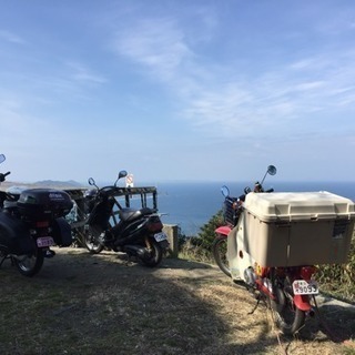スーパーカブツーリング＆キャンプ