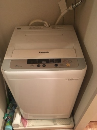 【説明書付き】【値下げ】洗濯機 Panasonic 5.0kg 美品