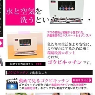ゴクビキッチン(環境改善、オゾン発生器)の画像