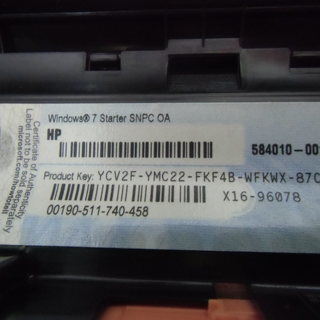 HPmini110　HP mini 110　ノートパソコン　の画像