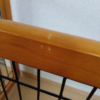 置くだけ！伸縮可☆小型犬ペットゲート ベビーゲートにも使えます！の画像