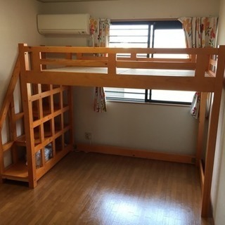 人気のロフトベッド （引取先が決まりました）