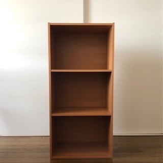 茶色のカラーボックス