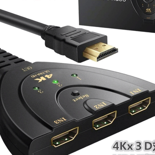 【新品未使用】HDMI切替器,4Kx３D対応の画像