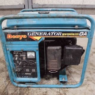 発電機　デンヨー　2.2KV 単相100V