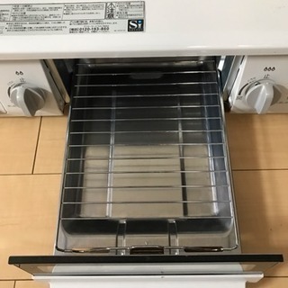 美品 `17年 LPガスコンロ パロマ IC-N36H-R