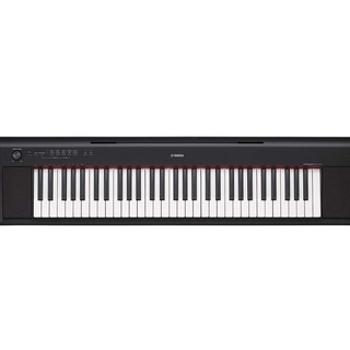 YAMAHA 電子キーボード piaggero ブラック NP-12B