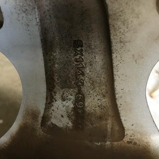 215/60/17 タイヤ、ホイール4本セットの画像