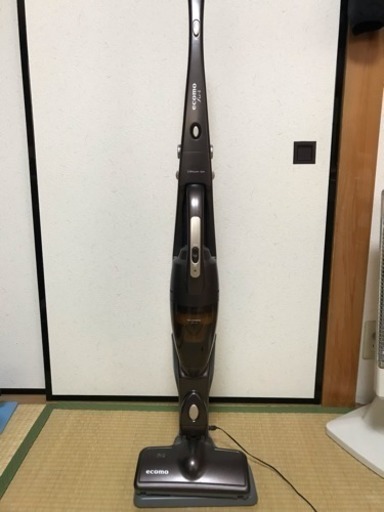 掃除機 ツカモトエイム ecomo サイクロン式 2in1スティッククリーナー (ショコラブラウン) AIM-SC01-BR