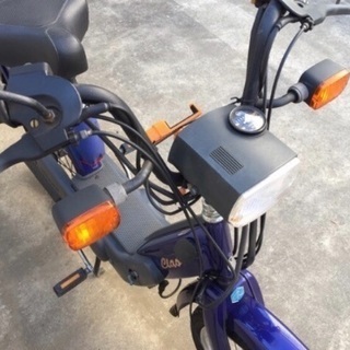 ピアジオ チャオ モペッド 実働 廃車証明書付の画像