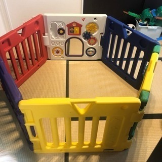 値下します 子供用サークル 中古 美品 組立式